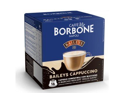 caffe borbone cappuccino baileys dolce gusto капсули 16 бр.