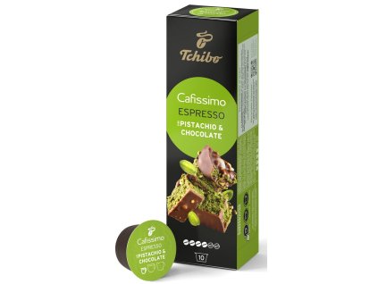 Капсули Tchibo Cafissimo Espresso с шамфъстък и шоколад 10 броя