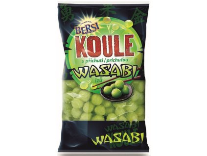 Bersi Snack топчета с вкус на уасаби 120 г