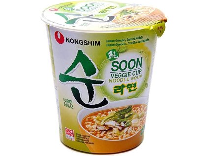 Nongshim Soon Veggie Ramyun чаша 67 г