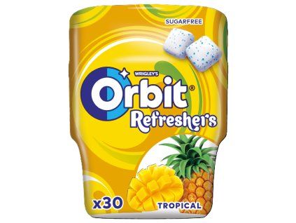 Драже Wrigley's Orbit Refreshers Tropical, кен 67 г