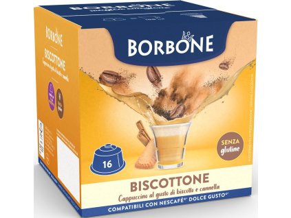 bourbon dolce gusto biscottone 16 pcs best coffee Czech Republic