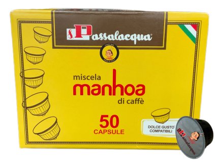 Passalacqua-Manhoa-capsules-dolce-gusto-50 pcs-the best coffee-cz