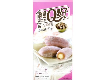 mochi roll with taro milk flavor 150g best coffee cz