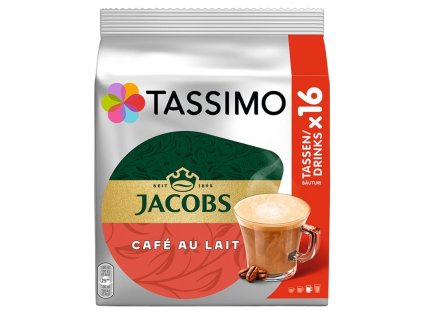 capsules tassimo jacobs cafe au lait 16 pieces