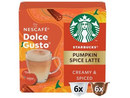 The best coffee Starbucks Dolce Gusto Pumpkin spice latte limited edition coffee capsules pods 129g