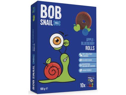 Snail Bob fruit rolls apple-blueberry 100 g nejkafe