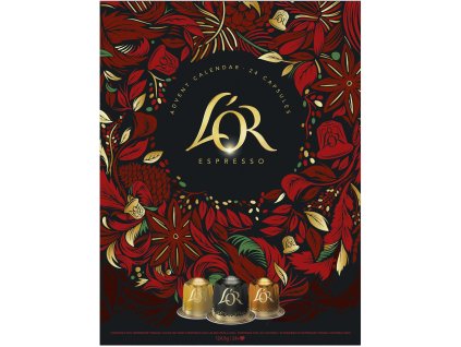 Advent calendar L´OR Espresso 24 capsules for Nespresso®