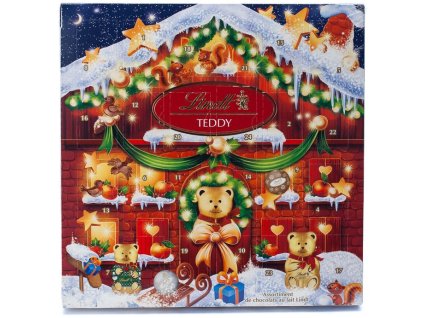 Lindt Advent Calendar Teddy 124g coffee cz