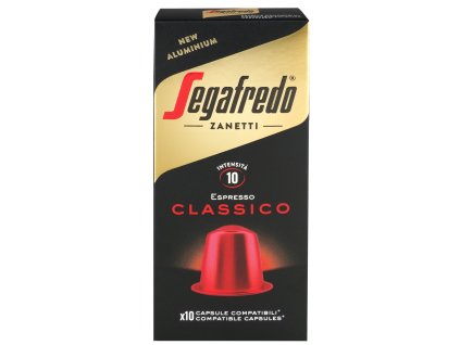 Segafredo Classico Coffee Capsules for Nespresso 10 pcs