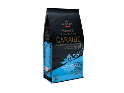 Valrhona Feves Dark Chocolate Caraibe 66% 3kg