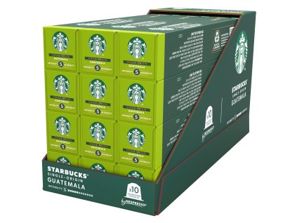Starbucks Guatemala Single Origin Coffee Capsules for Nespresso 120 pcs