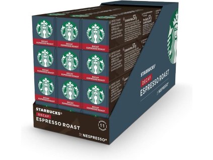 STARBUCKS® Coffee Capsules for NESPRESSO® Decaf espresso roast 120 pcs