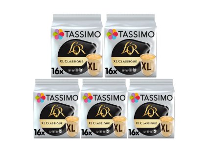 Tassimo L'OR XL Classique 16 pcs carton 5 pack
