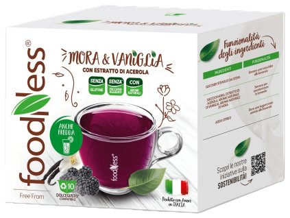 FoodNess tea Blueberry and vanilla for Dolce Gusto 10 capsules