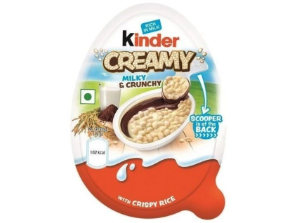 Kinder Creamy Milky & Crunchy egg 19g