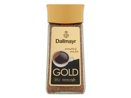 Dallmayr gold instant coffee 200g best coffee Czech Republic