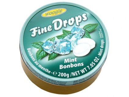 Woogie Fine Drops Menthol 200g