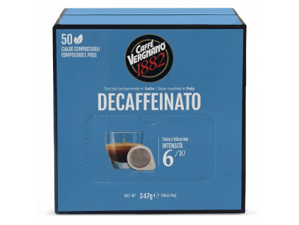 Vergnano Espresso Decaffeinato Decaffeinated ESE pods 50 pcs