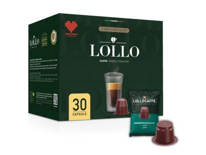 coffee capsules lollo caffe deca espresso for nespresso 30 pieces