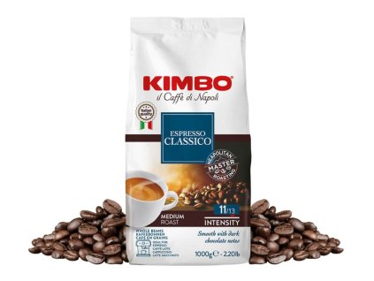 kimbo espresso classico coffee beans 1 kg best coffee Czech Republic