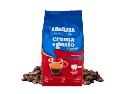 Lavazza e gusto espresso best coffee Czech Republic