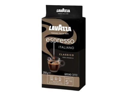 lavazza espresso classico ground coffee 250g
