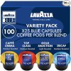 The best coffee Mocafino Lavazza Blue coffee in 100 capsules