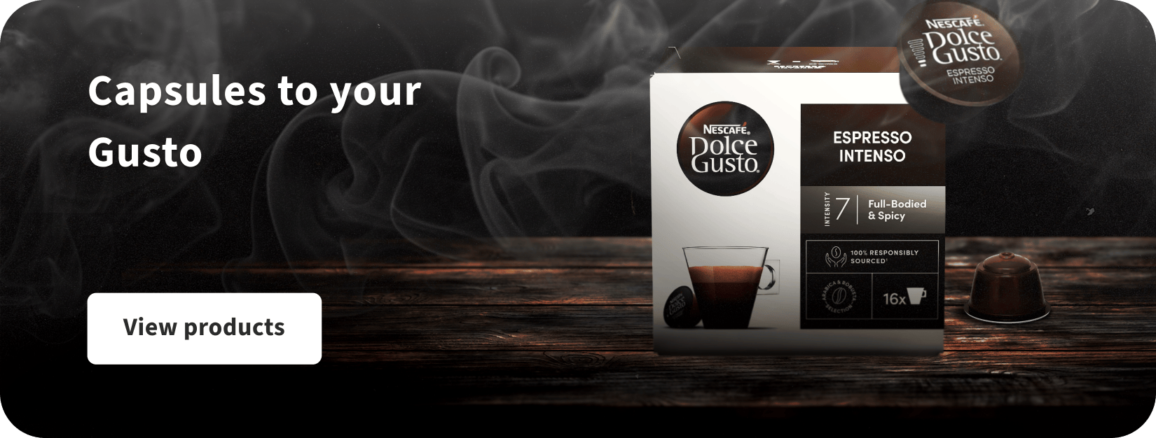 Capsules to your Gusto