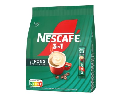 nescafe 3in1 strong 170g 10x17g best coffee cz