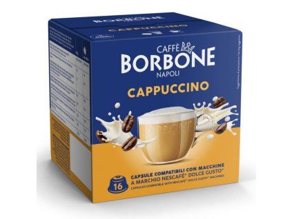 caffe borbone cappuccione capsules to dolce gusto 16 pcs