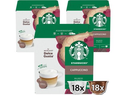starbucks cappuccino 36 pcs best coffee cz