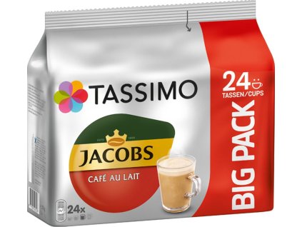 tassimo jacobs cafe au lait 24 pcs big pack best coffee cz