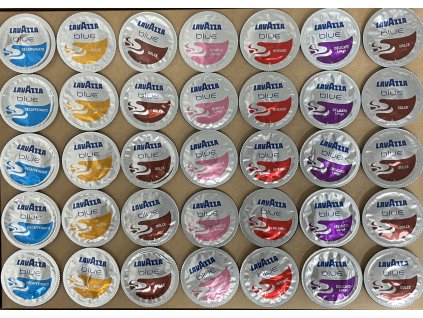 Test box lavazza blue best coffee cz
