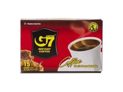 trung nguyen Instant pure black 15 pcs best coffee Czech Republic