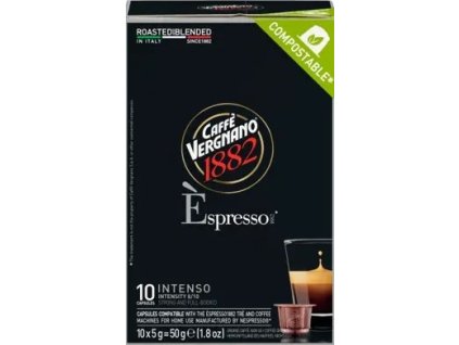 vergnano intenso nespresso 10 pcs best coffee cz