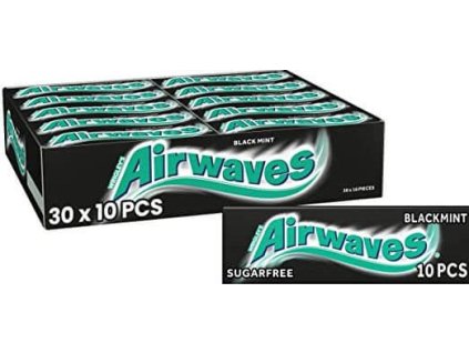 wrigleys airwaves black mint 30 pcs carton the best coffee cz