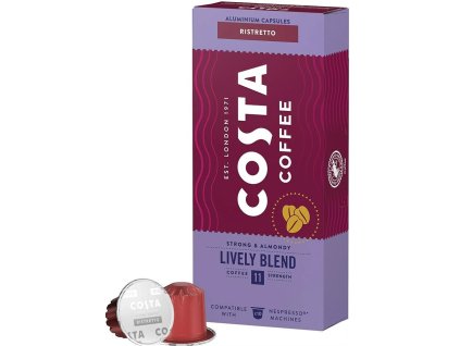 nespresso costa a10 ristretto lively blend best coffee cz