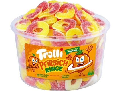 trolli pfirsichringe 150 pcs 1200g best coffee cz
