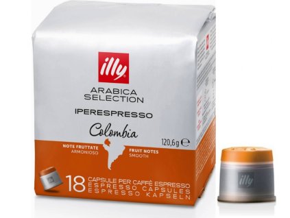 illy iperespresso colombia capsules 18 pcs