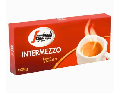 Segafred 4x250g intermezzo best coffee Czech Republic