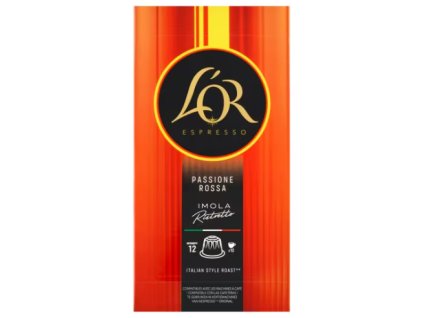 l or espresso imola ristretto roasted ground coffee in capsules 10 pcs 52g best coffee cz