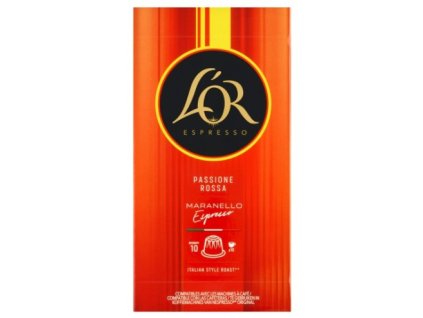 l or espresso maranello roasted ground coffee in capsules 10 pcs 52g best coffee cz