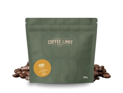 24035 coffee limit peru cajamara zrnkova kava 250g