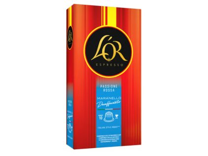 L'OR Passione Rossa Maranello Decaffeinato capsule-nejkafe-cz