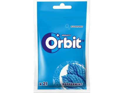 Wrigley's Orbit Orbit Peppermint Blue dragee bag 29g