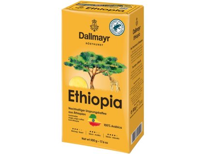 dallmayr ethiopia ground 500g best coffee cz