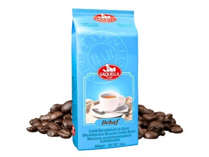 saquella decaf coffee beans 1 kg