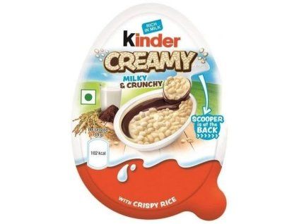 Kinder Creamy Milky & Crunchy egg 19g