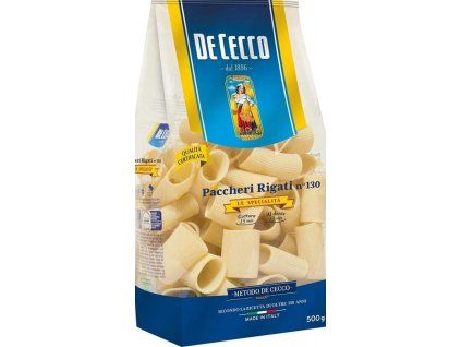 de cecco paccheri n 130 500g best coffee cz